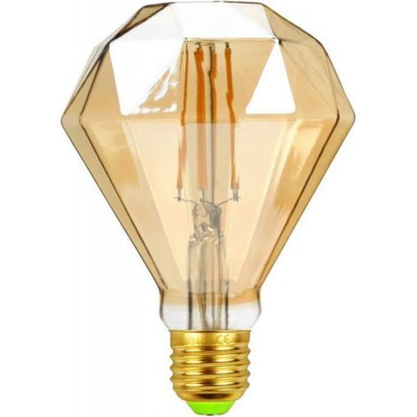 Ampoule LED Vintage - - G95 - 4W - 400 lumens - E27 - Blanc chaud (1/4)