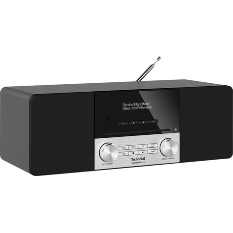 TechniSat Radio-lecteur CD DAB+, FM CD, Bluetooth noir (1/3)