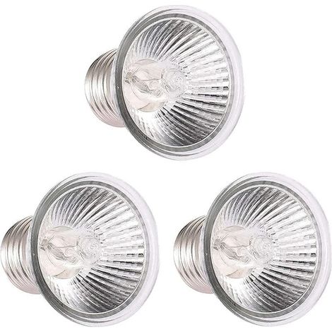 25W Chaleur Lampe UVA UVB Lampe De Réchauffement Ampoule De Chauffage, pour Reptiles Lézard Tortue Aquarium (Ampoule 3) (1/5)