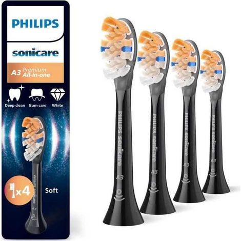 Philips Premium Plaque Defence HX9044/88 Pack de 4 cabezales de cepillado (1/3)