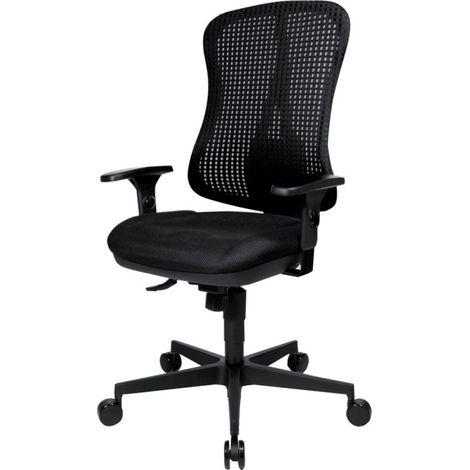 Sedia Da Ufficio Girevole Head Point Sy Nero / Nero, Netz.