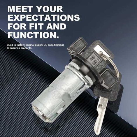 924-791 12300443 is applicable to the ignition switch lock cylinder assembly for Chevrolet C1500. (1/5)