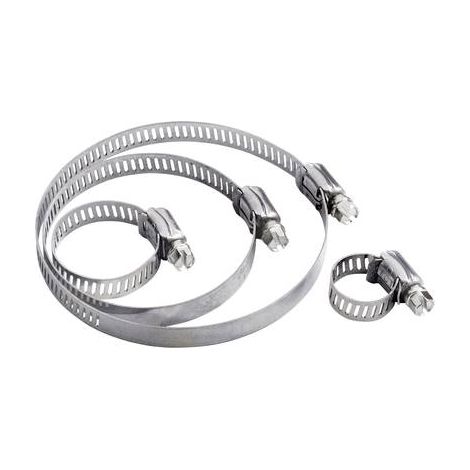 TRU COMPONENTS Collier de serrage à crémaillère TC-10330716 Plage de Ø du faisceau 78 à 101 mm à vis (1/2)