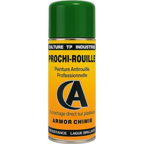 Bombe de peinture - Antirouille - Vert Fendt Green 1835 - Prochi-rouille - Armor Chimie - 400ml
