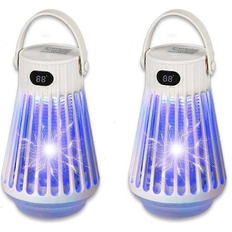 Lampe anti-moustiques USB, piège à mouches destructeur d'insectes, répulsif, pour chambre et extérieur. (1/4)