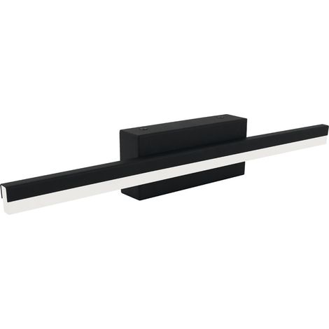 Applique murale LED linéaire noire pour salle de bain ASPEN Struhm 9 W IP44 (1/2)