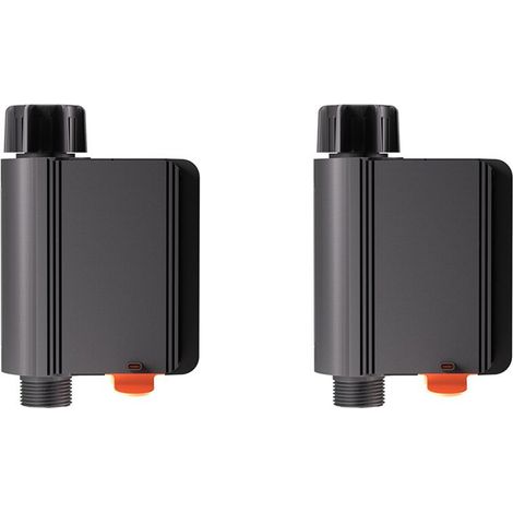 2X Vanne D'Eau Intelligente Zigbee Interrupteur D'Irrigation à Synchronisation Intelligente IP55 Irrigation Automatique Installation Facile (1/4)