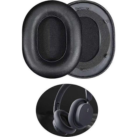Lot de 2 coussinets d'oreille en mousse pour casque D05, pour un confort optimal. (1/4)