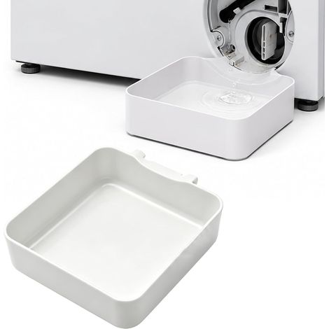 Bac de récupération universel pour lave-linge à chargement frontal bac étanche installation facile en sous-sol, en appartement ou dans un mobil-home (1 pièce) (1/5)