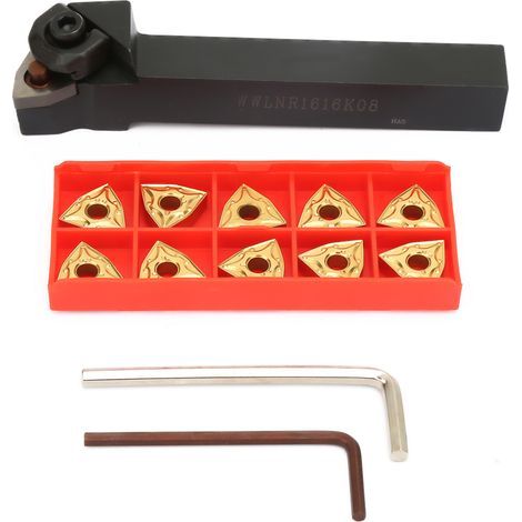 Drehwerkzeug, professionelles, stoßfestes 4-Zoll-Hochgriff-Set mit Einsätzen für CNC-Maschinen (1/5)