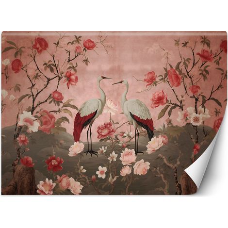 Wallpaper, Chinoiserie Flowers and Birds - 250x175 (1/5)