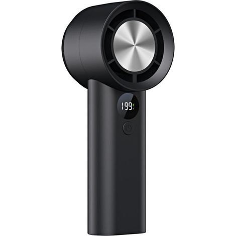 Tragbarer, wiederaufladbarer Ventilator – Mini-USB-Ventilator – 199 Geschwindigkeitsstufen – Ideal für Camping und Picknicks – Kompaktes Design (1/5)