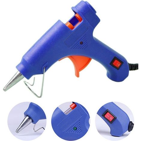 Mini pistolet à colle thermofusible 20 W (1/5)
