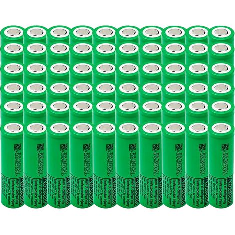 Batería de litio, capacidad de 3500 mAh, tasa de descarga de 25 A, MJ1-60PCS (1/2)