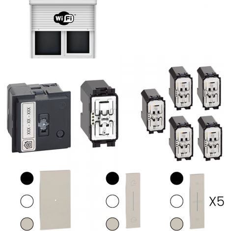 Bticino Kit gestione tapparelle Centralizzato APP Wireless Living Now - K2010KITN nr.05 Tapparelle