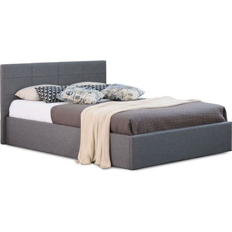 3ft Gas Lift Ottoman Bed Frame in Grey