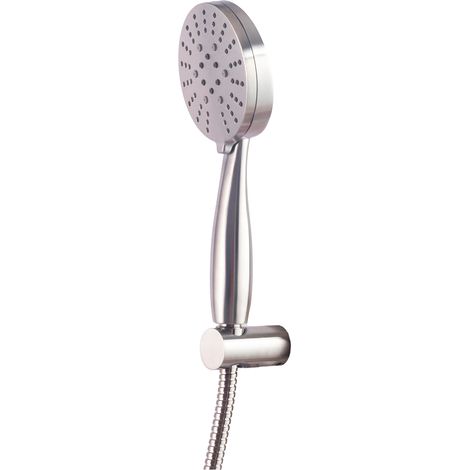 Presto Accesorios ducha Nox 3 funciones con toma de agua inox cepillado