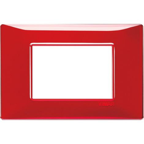 Placca 3M Reflex rubino Vimar Plana 14653.51 (1/5)