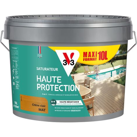 Saturateur Haute Protection Biosourcé V33 chêne clair Mat 10L