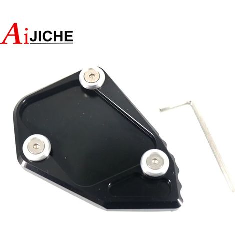 (Noir) Béquille latérale CNC pour moto, extension de support compatible avec BMW R1200GS ADV R 1200 GS R1200 GS Adventure 2008-2014 maxpower (1/3)