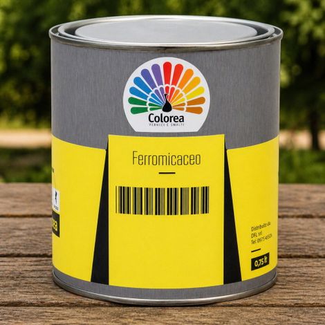 Eisenglimmer-Lack „COLOREA“, 0,750 l, Hellgrau