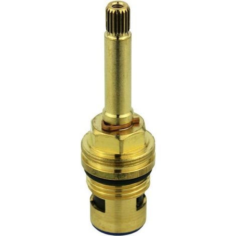 Cabezal de grifo cerámico de 90°, conexión de 1/2", vástago largo – Zazzeri 2900VT07A Derecha
