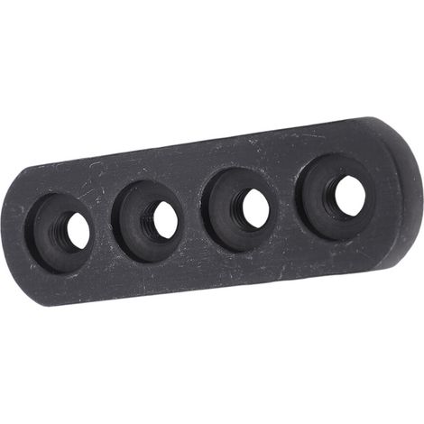 Convient pour le support stabilisateur d'amortisseur de direction de moto en alliage d'aluminium (noir), convient aux scooters et aux vélos électriques.
