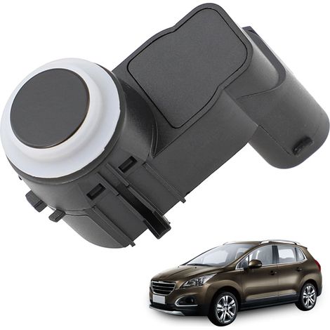 Applicable Radar de ReculVoiture 9677783277, Capteur Stationnement PDC Compatible avec Peugeot 3008 5008,Radar de Recul sans Fil pour Citroen C3 DS3,Radar de Recul sans Fil sans Percage (1/5)