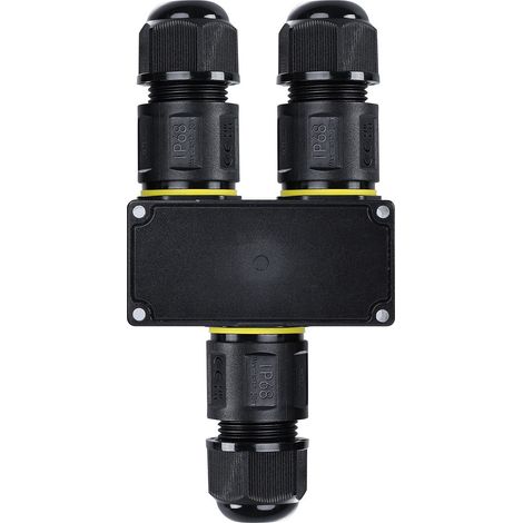 Connecteur en Y étanche - 3P - IP68 - 0,5-4,0mm² - 32A - T105 (1/5)