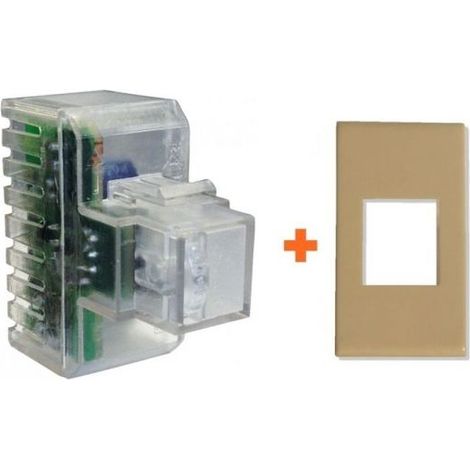 Fanton lampada emergenza led incasso frutto compatibile serie Ave Blanc - 82882-AB
