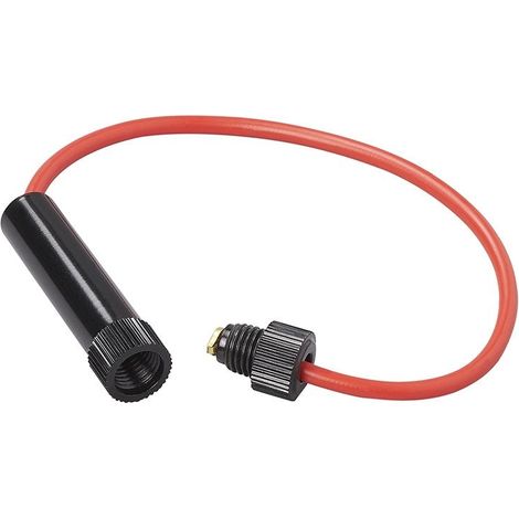 Porte-fusible en ligne pour fusible en verre