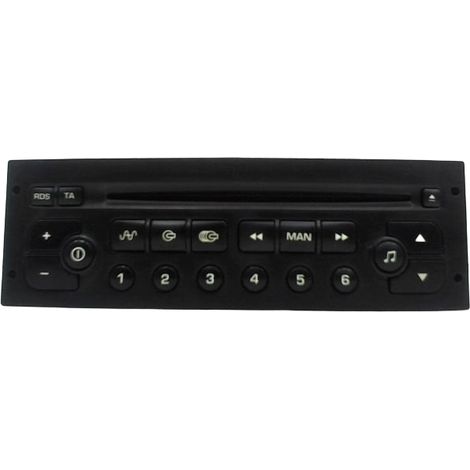 Autoradio PEUGEOT 206 Sw 02-06 [PRODUIT D'OCCASION]♻️6564rt