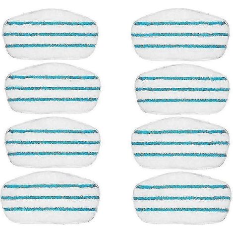 Lingettes de rechange AURA pour balai vapeur, compatibles avec le nettoyeur vapeur 10 en 1 PurSteam ThermaPro 211 (paquet de 8) (1/5)