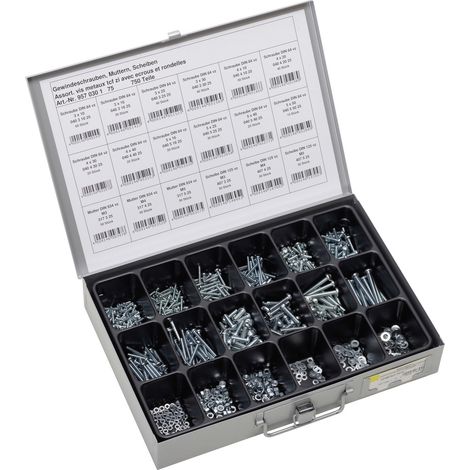 Schraubensortiment SWG 957030175 750 Teile 18 Modelle (1/5)