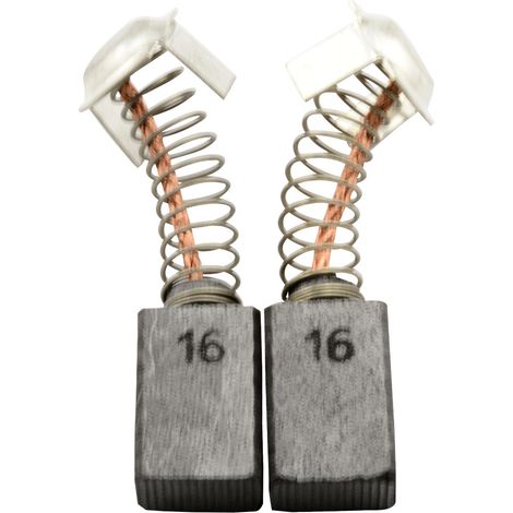 Balais de Charbon pour Hitachi Scie JC7 - 7x11x17mm - Remplace 999043 & 999073