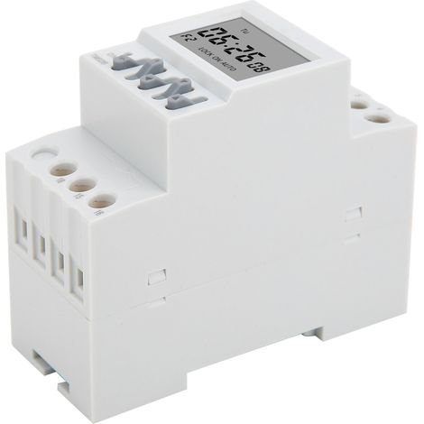 Minuterie de disjoncteur TM626, minuterie intelligente, relais temporisé, montage sur rail DIN, 220 V CA (1/5)