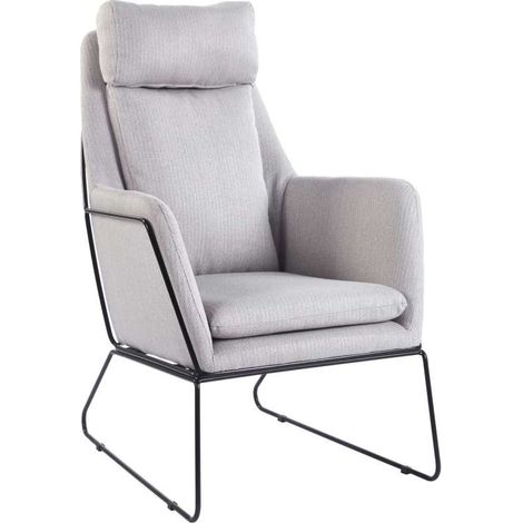 Butaca modelo Sintra tapizado beige, 72cm(ancho) 107cm(altura) 90cm(fondo)