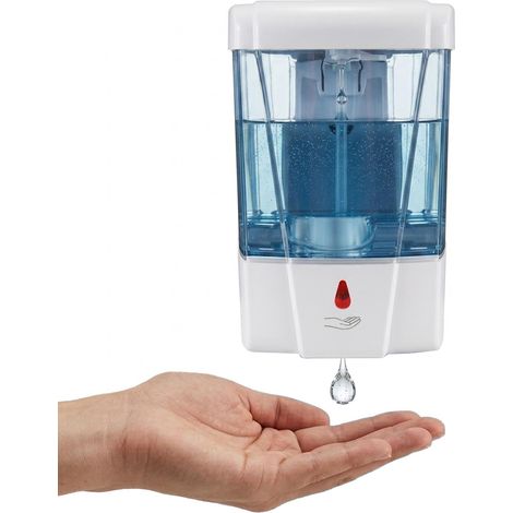 GELCAVE Automatic Hand Sanitiser Dispenser - Wall Mounted, Motion Sensor, 700ml (1/5)