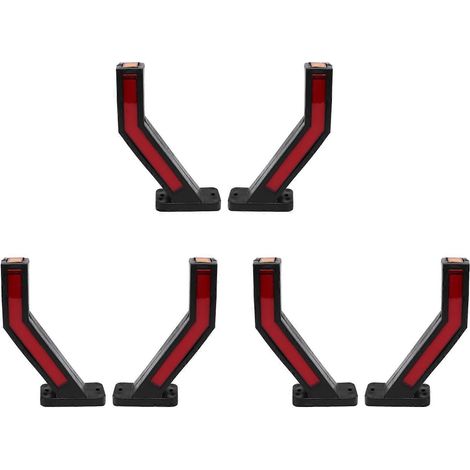 6 feux de position latéraux à LED pour remorque, camionnette, fourgonnette, 12-24 V (1/5)