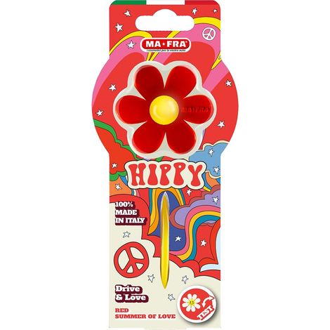 Profumatore per Auto Red Profumo Aromatico Ma fra Hippy Summer Of Love