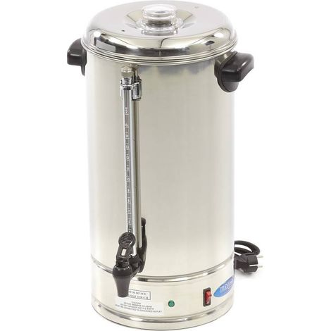 Percolateur à café - 15 L - 120 tasses - Filtre à café amovible - Maxima
