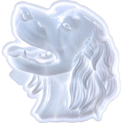 Moule en résine de Silicone pour Chien, Ajoutez de la personnalité à Vos décorations murales d ' Espace pour Les Amateurs de Bricolage et Les, Moule en Silicone Lavable (1/5)