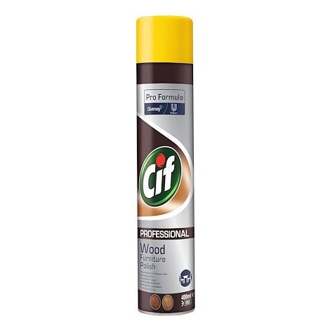 Cif professionnel nettoyant polissant bois - Aérosol 400 ml