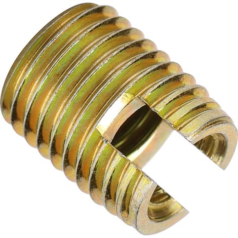 20 inserts de vis autotaraudeuses en acier au carbone galvanisé (Type 302) (1/5)