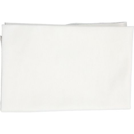 Tissu de grille de haut-parleur en Polyester, respirant, imperméable et anti-poussière, tissu en maille protecteur blanc