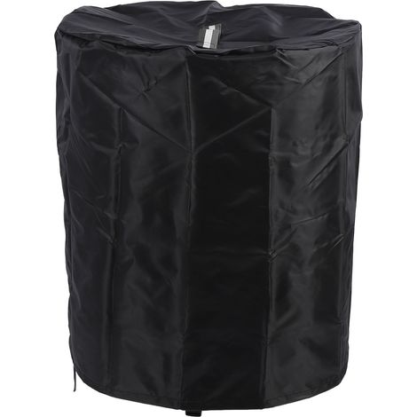 Couvercle pour Brasero Rond à Trou d'Aération Poignée de Couleur Hydrofuge Anti-Poussière Protection Maximale pour Table à Feu Extérieure 83,8 x 76,2 cm / 33 x 30 in (D x H) (1/5)
