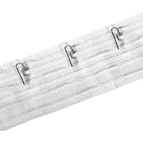 Ganchos metálicos para cortinas de ventana, cinta fruncidora para cortinas de puerta (paquete de 100) (1/3)