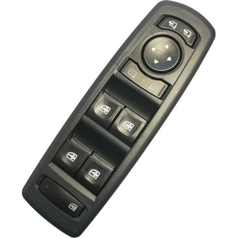 Interruptor del regulador de ventana compatible con Renault Mégane Laguna Fluence - Puerta delantera izquierda (lado del conductor) - 254000015R - Control de ventana - Botón del regulador de ventana - (1/5)
