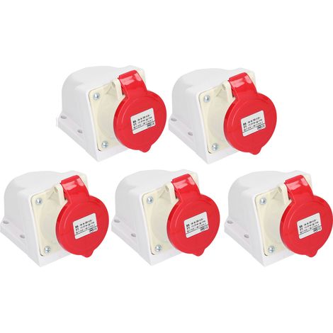 Prise industrielle ZNG‑115 robuste, fiche mâle facile à installer pour usage agricole et industriel (1/5)