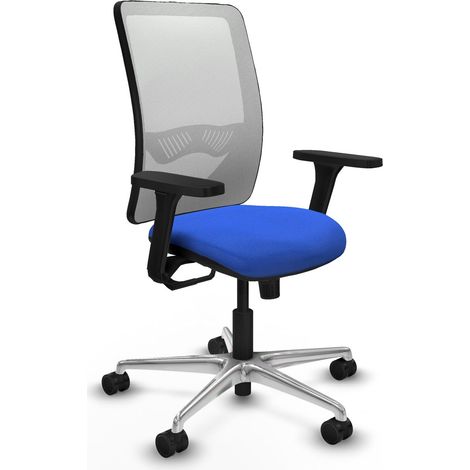 Sedia da ufficio piqueras y crespo Zulema bianco base alluminio (1/2)